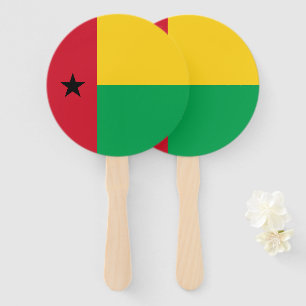 vlag van Guinee-Bissau Handwaaier