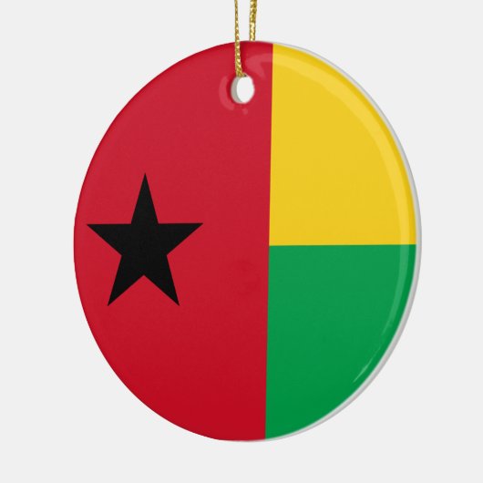 Vlag van Guinee-Bissau Keramisch Ornament (Links)
