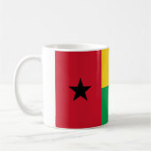 Vlag van Guinee-Bissau Koffiemok (Links)