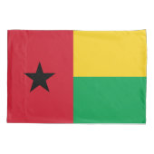 Vlag van Guinee-Bissau Kussensloop (Achterkant)