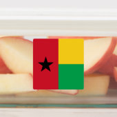 Vlag van Guinee-Bissau Labels (Aangebracht)