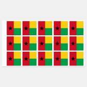 Vlag van Guinee-Bissau Labels (Vel)