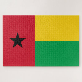 Vlag van Guinee-Bissau Legpuzzel