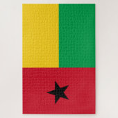 Vlag van Guinee-Bissau Legpuzzel (Verticaal)