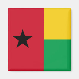 Vlag van Guinee-Bissau Magneet
