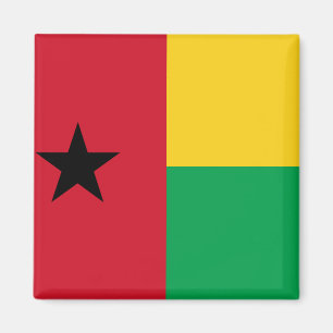 vlag van Guinee-Bissau Magneet