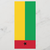 vlag van Guinee-Bissau Menu (Voorkant)