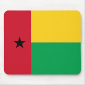 vlag van Guinee-Bissau Muismat (Voorkant)