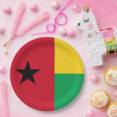 Vlag van Guinee-Bissau Papieren Bordje (Feest)