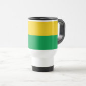Vlag van Guinee-Bissau Reisbeker (Voorkant rechts)