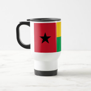 Vlag van Guinee-Bissau Reisbeker