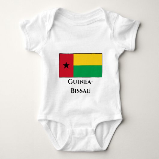 vlag van Guinee-Bissau Romper (Voorkant)