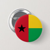 Vlag van Guinee-Bissau Ronde Button 5,7 Cm (Voorkant /achterkant)