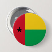vlag van Guinee-Bissau Ronde Button 7,6 Cm (Voorkant /achterkant)