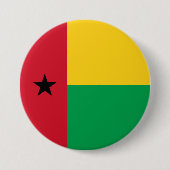vlag van Guinee-Bissau Ronde Button 7,6 Cm (Voorkant)