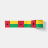 Vlag van Guinee-Bissau Satijnen Lint (Voorkant)