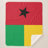 Vlag van Guinee-Bissau Sherpa Deken (Voorkant)