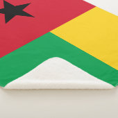 Vlag van Guinee-Bissau Sherpa Deken (3/4)