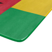 Vlag van Guinee-Bissau Snijplank (Hoek)