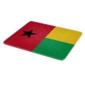 Vlag van Guinee-Bissau Snijplank (Hoek)