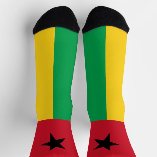 Vlag van Guinee-Bissau Sokken (Top)