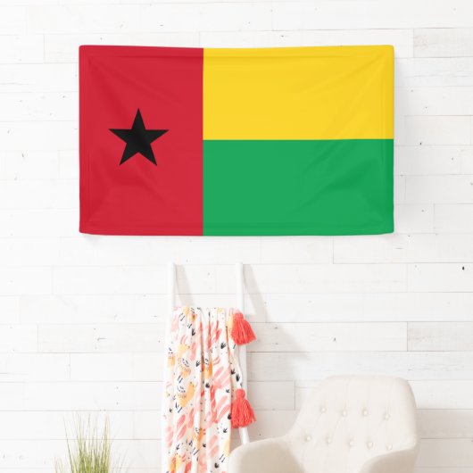 Vlag van Guinee-Bissau Spandoek (Insitu)