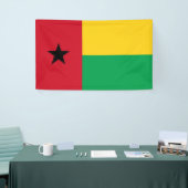 Vlag van Guinee-Bissau Spandoek (Beurs)