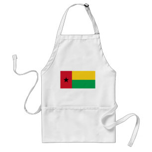 Vlag van Guinee-Bissau Standaard Schort