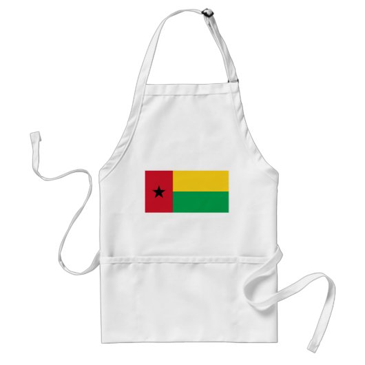 Vlag van Guinee-Bissau Standaard Schort (Voorkant)