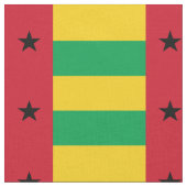 Vlag van Guinee-Bissau Stof (Close Up)