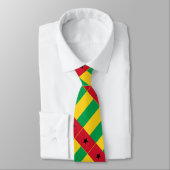 Vlag van Guinee-Bissau Stropdas (Gebonden)
