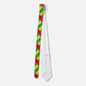 Vlag van Guinee-Bissau Stropdas (Achterkant)