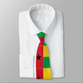 Vlag van Guinee-Bissau Stropdas (Gebonden)