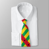 Vlag van Guinee-Bissau Stropdas (Gebonden)