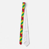 Vlag van Guinee-Bissau Stropdas (Achterkant)