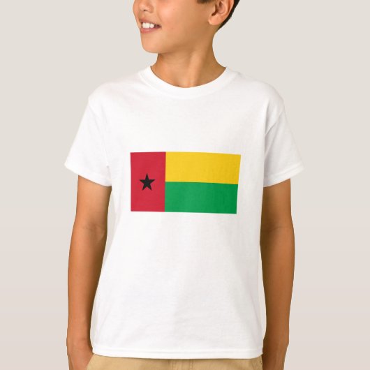 Vlag van Guinee-Bissau T-shirt (Voorkant)