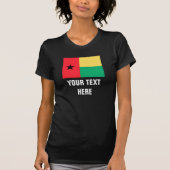 vlag van Guinee-Bissau T-shirt (Voorkant)