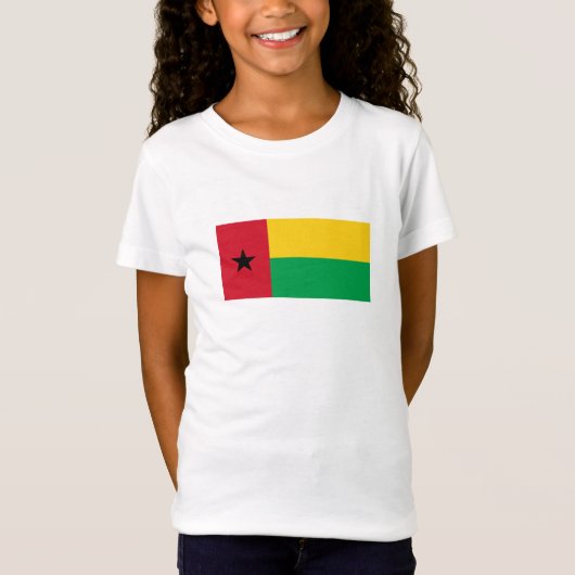 Vlag van Guinee-Bissau T-shirt (Voorkant)