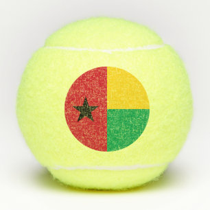 Vlag van Guinee-Bissau Tennisballen