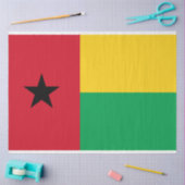 Vlag van Guinee-Bissau Tissuepapier (Craft)