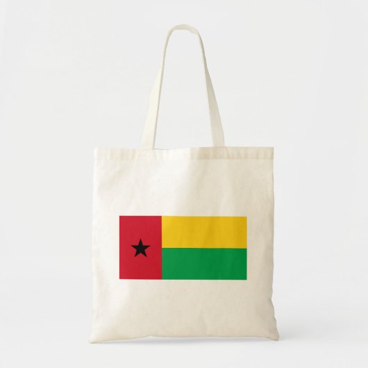 Vlag van Guinee-Bissau Tote Bag (Voorkant)
