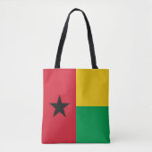 Vlag van Guinee-Bissau Tote Bag (Voorkant)