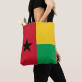 Vlag van Guinee-Bissau Tote Bag (Dichtbij)