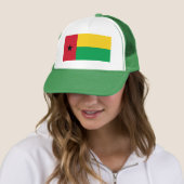 Vlag van Guinee-Bissau Trucker Pet (In situ)