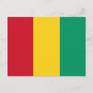 Vlag van Guinee Briefkaart