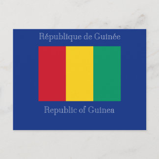 Vlag van Guinee Briefkaart