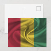 Vlag van Guinee Briefkaart (Voorkant / Achterkant)