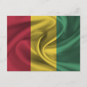 Vlag van Guinee Briefkaart