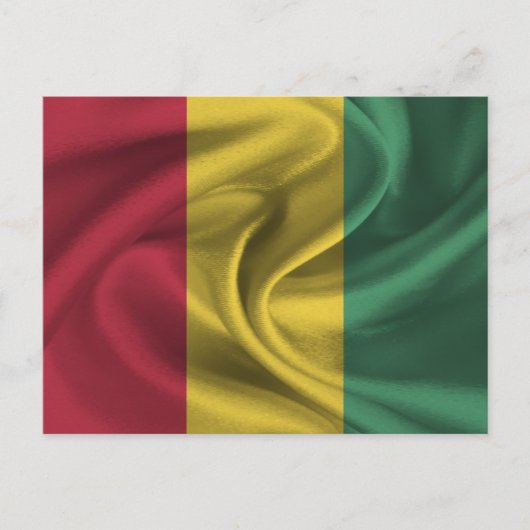 Vlag van Guinee Briefkaart (Voorkant)