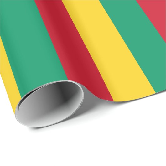 Vlag van Guinee Cadeaupapier (Rol Hoek)